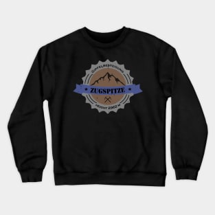 Gipfelbesteigung Zugspitze Height 2962 m Crewneck Sweatshirt